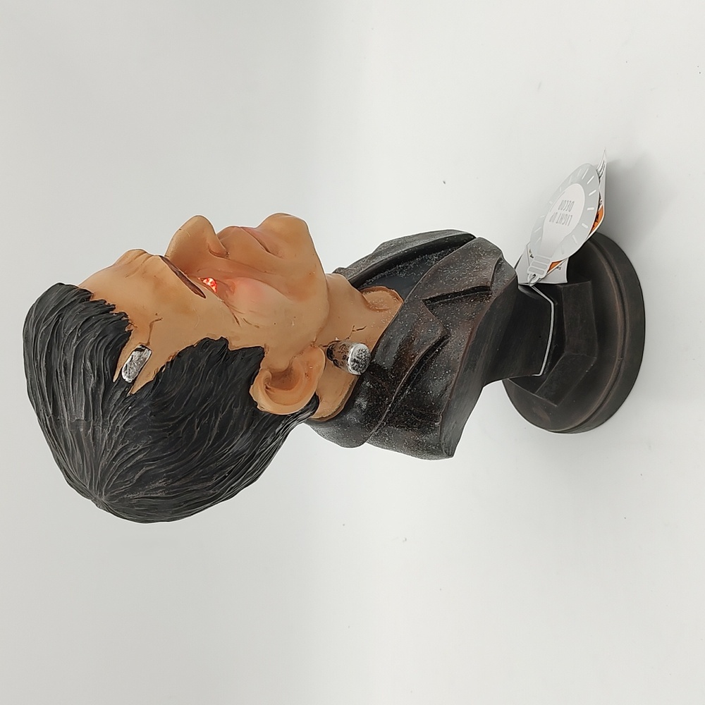 Frankenstein Monster Light Up Statue Glitter Bust 13” Halloween Decor **NEW*** - Picture 6 of 12